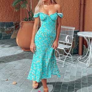 Fortunate One Your Last Chance Midi Dress